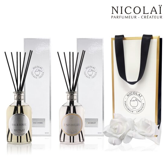 [공식수입원] NICOLAI 니콜라이 발 아 브니즈 디퓨저 250ml + 핀뷸 디퓨저 250ml 