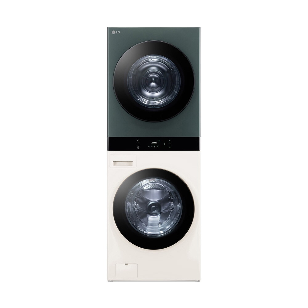 [렌탈]LG전자 [LG] 트롬 오브제컬렉션 워시타워 네이처베이지/그린 (WL21EGN.AKOR)/60개월 의무사용