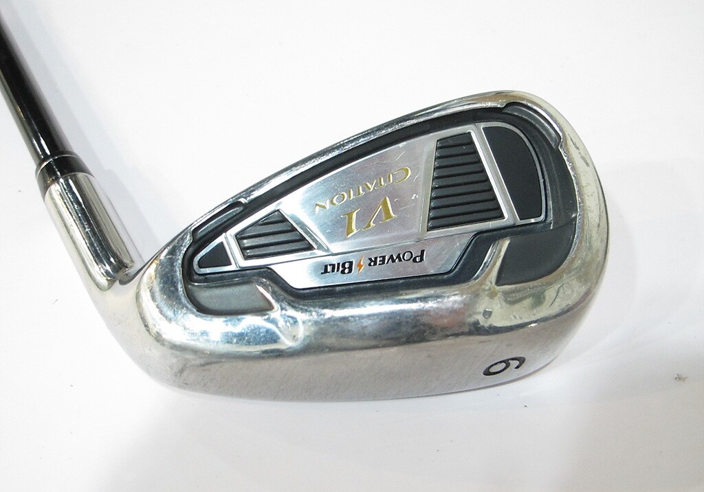 Power Bilt [중고] 파워빌트 중고 파워빌트 V1 CITATION 9번 단품아이언 카본 R(60g 대)//2021100605453