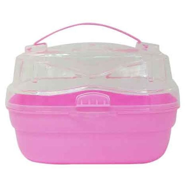 카르노 에이치플러스몰 소동물 이동장 핑크 1P 햄스터 토끼 기니피그 캐리어