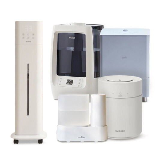 이엠케이 겨울내내 촉촉하게~ 브루네/신일/퓨리얼外 가습기 모음