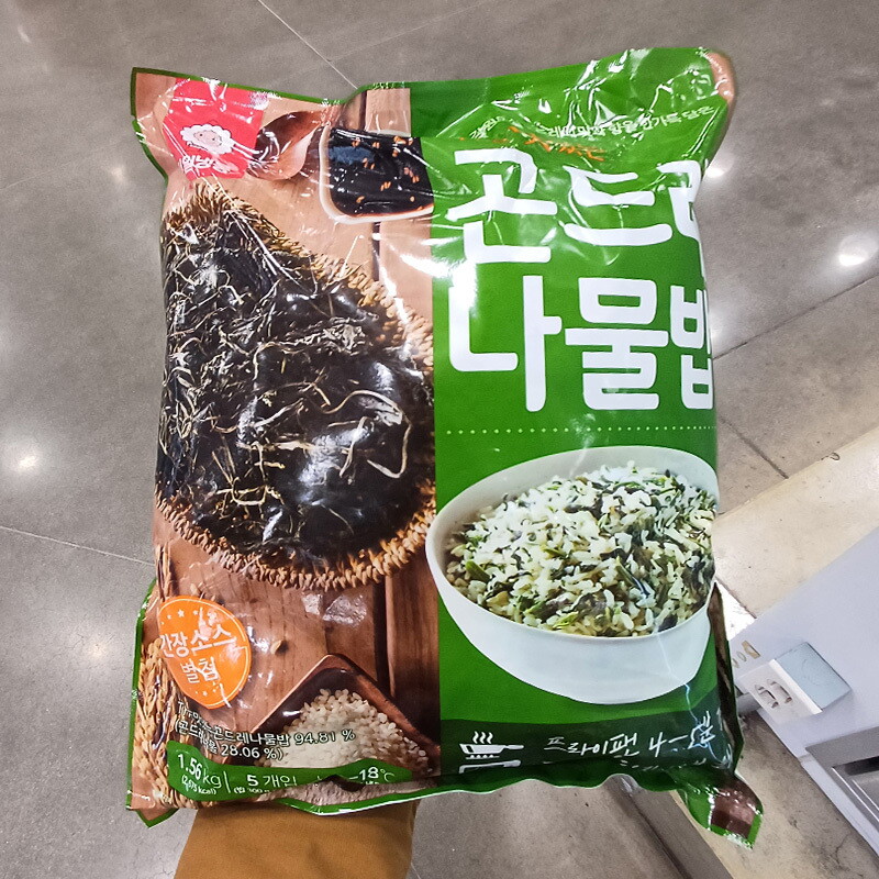 오늘담은(주) [코스트코] 천일 더맛있는 곤드레나물밥 312g x 5