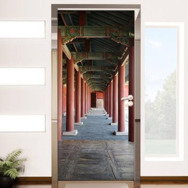 교보문고 꾸밈 ac061-창경궁의단청 현관문시트지