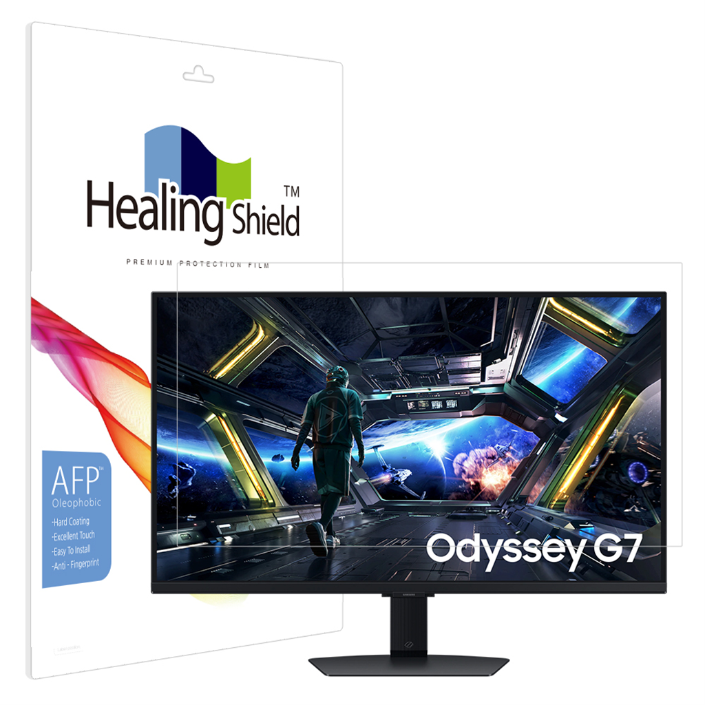 힐링쉴드 삼성 UHD 오디세이 G7 LS32DG702 올레포빅 액정보호필름