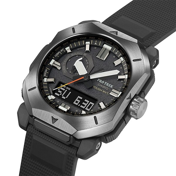 CASIO 지샥 PRW-6900Y-1DR  아웃도어시계 팔각베젤 트리플센서 터프솔라 전파수신