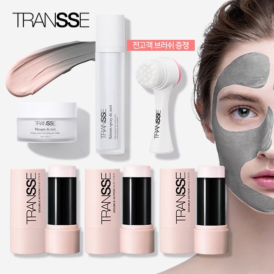 더블액션 머드스틱 베스트 패키지 (머드스틱 3ea+ 모공 브러쉬 _ + 세럼미스트 100ml + 나이트크림 50ml)