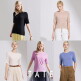 [테이트](TATE) 24SS 올데이 반팔 티블라우스 5종 