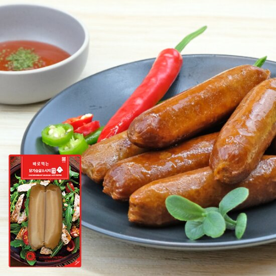 [아침몰] 해동없이 바로먹는 닭가슴살/농산물 베스트 맛보기 패키지 25팩