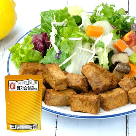 [아침몰] 해동없이 바로먹는 닭가슴살/농산물 베스트 맛보기 패키지 25팩