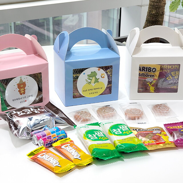 장보리 간식선물세트 구디백 어린이집 유치원 답례품 기프트 생일 어린이날 크리스마스 할로윈