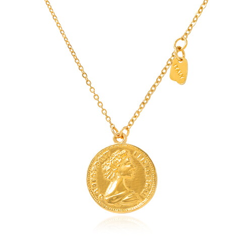 주식회사 혼골드모아 골드모아 여자 순금 목걸이 11.25g [여왕 원코인]