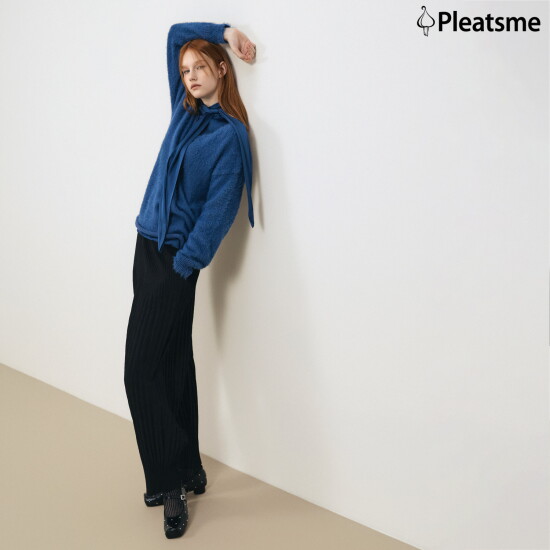 [플리츠미]○(런칭가 99,000원!) 자카드 테이퍼드 팬츠