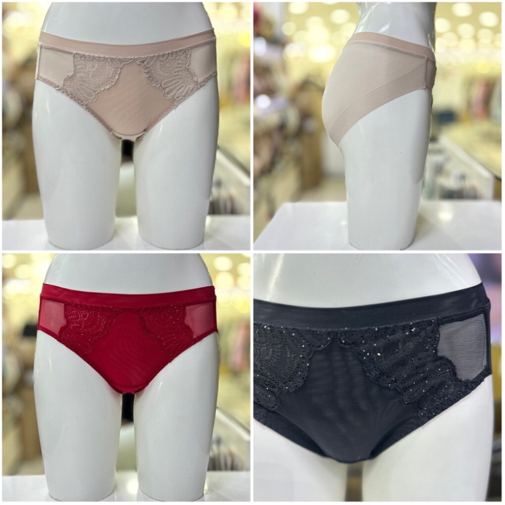 비비안 (패플) [비비안]3종중 (택1) 꾸띄르 스팽글 레이스 햄팬티 BP977AP_DG