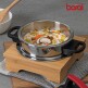 [보랄]★방송에서만★ 보랄 IH압력밥솥 3L+2L+인덕션  총 7종 풀패키지(3L+2L+유리뚜껑+압력뚜껑+인덕션+대나무받침+대나무뚜껑)