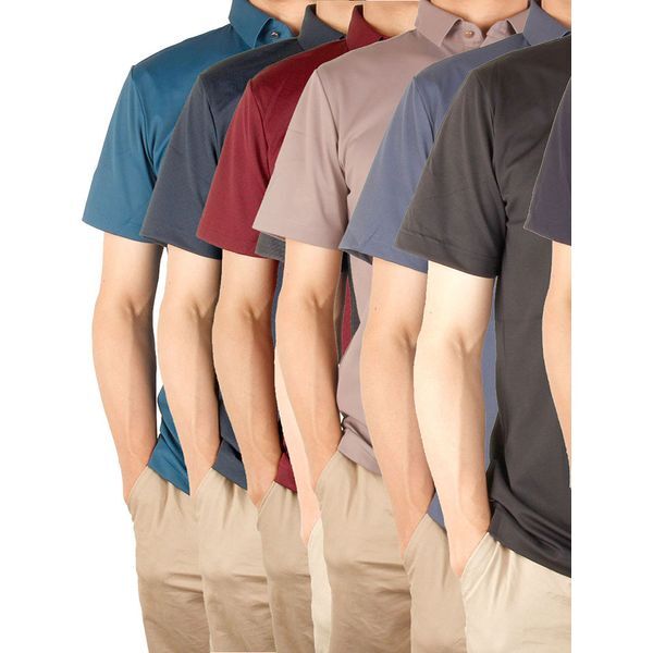 폴라츠옴므 [하프클럽/볼란츠옴므]여름필수템 에어위브 여름 남성 쿨한 아이스 스판 카라 폴로티셔츠