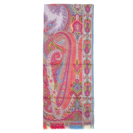ETRO 페이즐리 실크혼방 스카프 (10007 5613 401/650/651)
