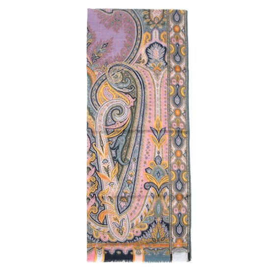 ETRO 페이즐리 실크혼방 스카프 (10007 5613 401/650/651)