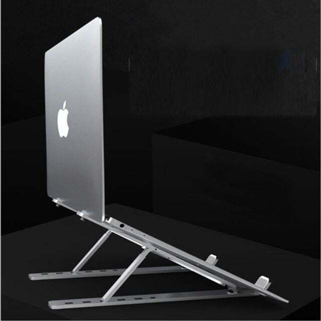 오너클랜 알루미늄 휴대용 접이식 노트북거치대 보관파우치증정