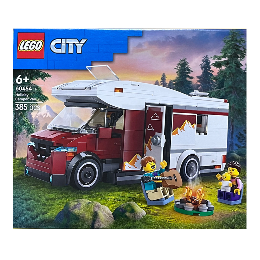 레고 60454 시티 휴가용 어드벤처 캠핑벤 레고