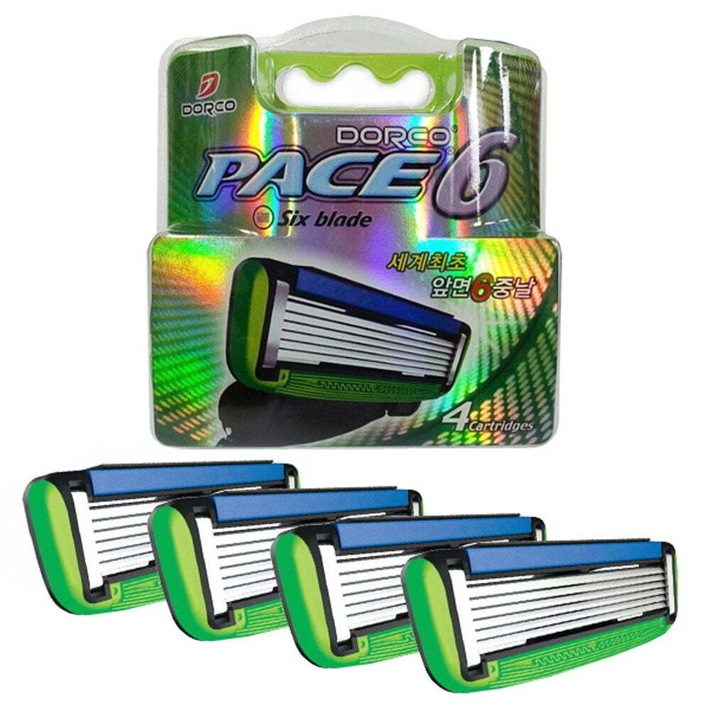 지오벤처스 도루코 페이스6 교체식면도기용 리필날4매)