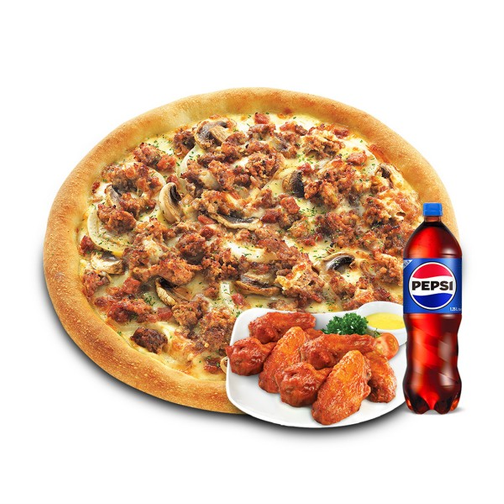 스마트콘 미스터피자 (미스터피자) 불고기M+핫윙8+콜라1.25L