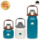 [스칸디나비안포레스트][혼합그린]NEW 빅핸들 316 텀블러 3종(피코크그린 600ml+아이보리 800ml+피코크그린 1300ml)
