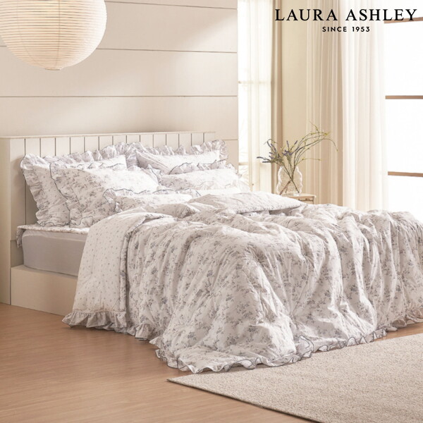 로라애슐리 벨리아 바이오워싱 60수 면 차렵이불  Q 200x230 R11E3VEA24  GN