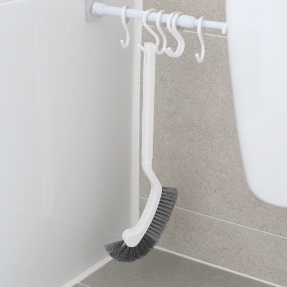 모나코올리브 모나코올리브 [체험특가]공간마법 슬림 변기솔 세트 (솔+압축봉+S후크6P)