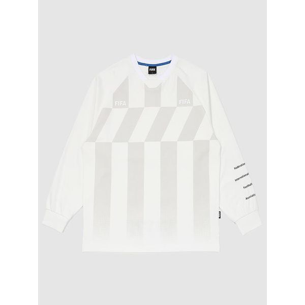 FIFA [하프클럽/피파1904]레지스타 스트라이프 티셔츠 아이보리(FF31TL12U_400)