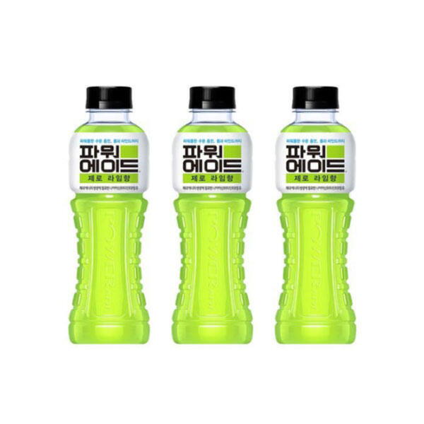 마전동상회 아트박스 아트박스/마전동상회 파워에이드 라임 제로 스포츠 이온 음료 600ml 20개