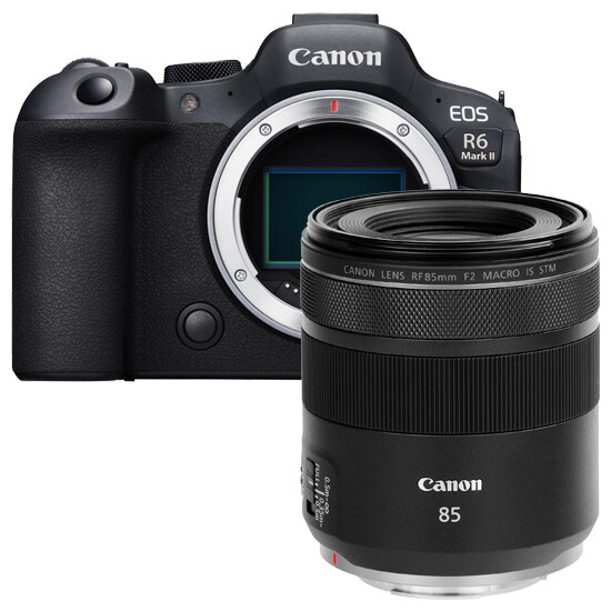 캐논 [캐논][정품] EOS R6 Mark II + RF 85mm F2 MACRO IS STM + 9361가방(숄더백) + 청소도구 + 포켓융