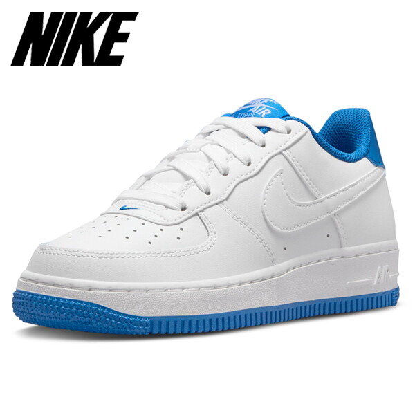 나이키 나이키 에어포스 1 로우 에센셜 GS 스니커즈 화이트 라이트 포토 블루 DV1331-101
