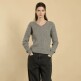 [BCBG]브이넥 케이블 니트 풀오버 B6S1K482