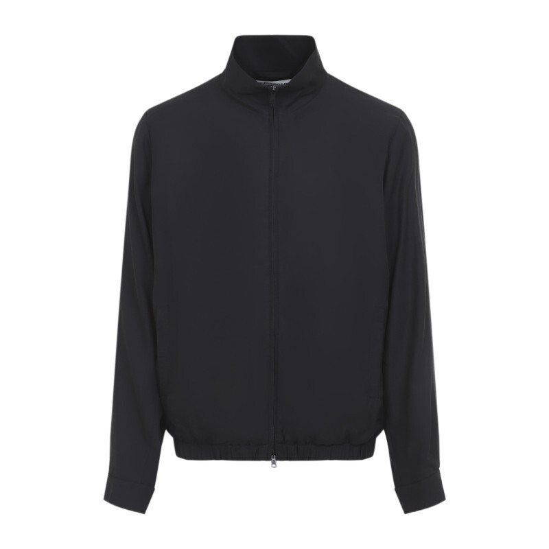 아워레가시 아워레가시 카지노 퍼널 칼라 투웨이 집업 블루종 재킷 M2261CSB BLACK