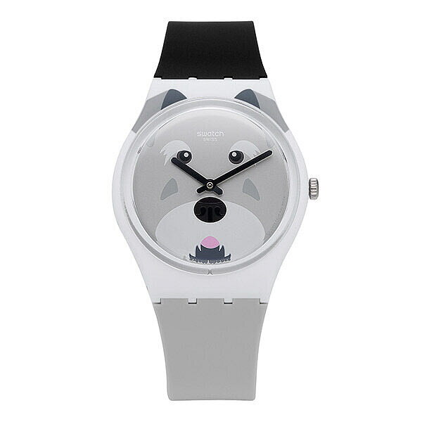 기타 (패플) [편집샵 언커먼레이블][스와치] 스와치 시계 GW210 I love your folk SCHNAUTZI 여성 우레탄시계 당일발송 (P003497276)