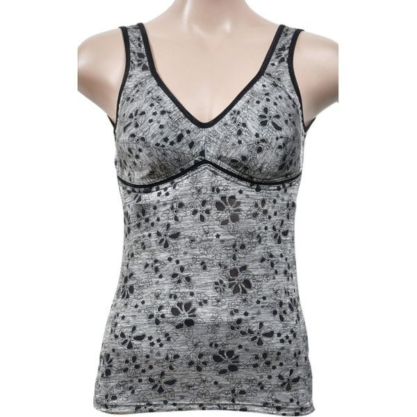 에이치플러스몰 [하프클럽/에이치플러스몰]로맨틱 플라워 인견 이중파워넷 브라런닝 가성비좋은