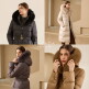 [에스까다]O ESCADA 25FW 여성 사가 폭스 퍼 롱다운