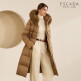 [에스까다]O ESCADA 25FW 여성 사가 폭스 퍼 롱다운