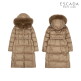 [에스까다]O ESCADA 25FW 여성 사가 폭스 퍼 롱다운