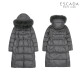 [에스까다]O ESCADA 25FW 여성 사가 폭스 퍼 롱다운