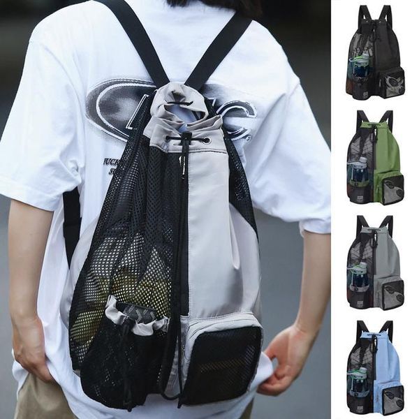 셀러허브(하프클럽) [하프클럽/셀러허브_여성트랜드패션]싸이클 러닝 스포츠 메쉬 스트링백팩 라이더 아웃도어