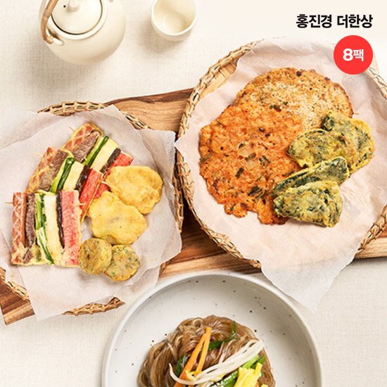 명절차림세트(잡채 220g*2팩+전6종 6팩)