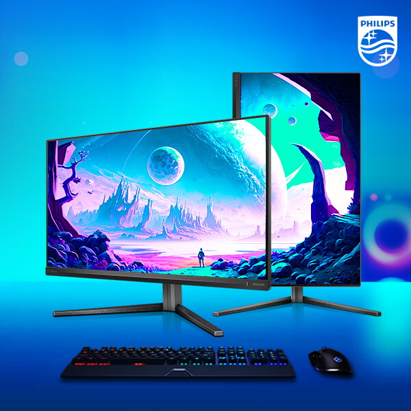필립스(전자) 필립스 에브니아 27M2N5500 QHD 180 프리싱크 HDR 400 게이밍 무결점 모니터