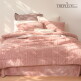 [더플레오(침구)][SS] 니트 자카드 극세사 풀세트