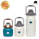 [스칸디나비안포레스트][혼합아이보리]NEW 빅핸들 316 텀블러 3종(피코크그린 600ml+아이보리 800ml+아이보리 1300ml)