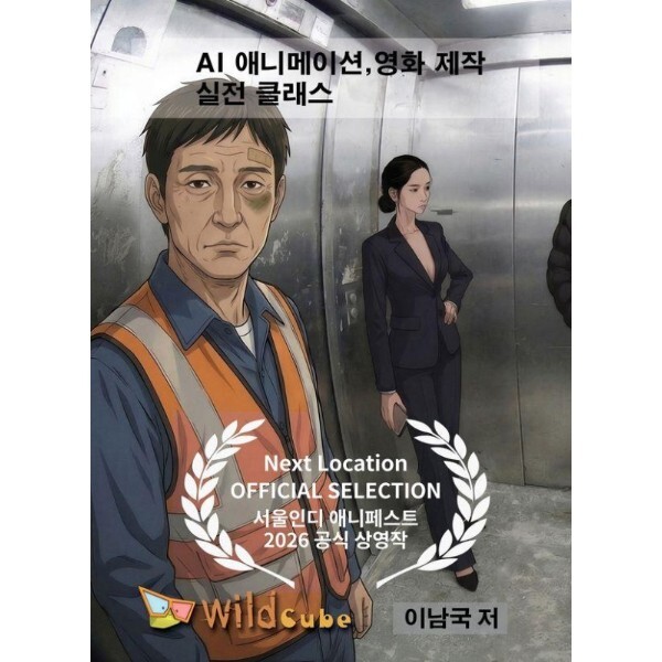 와일드큐브 월드북 [USB] AI 애니메이션, 영화 제작 실전 클래스  - 서울 애니페스트 선정작품 실전 클래스, 수백만원의 학원비를 아끼세요