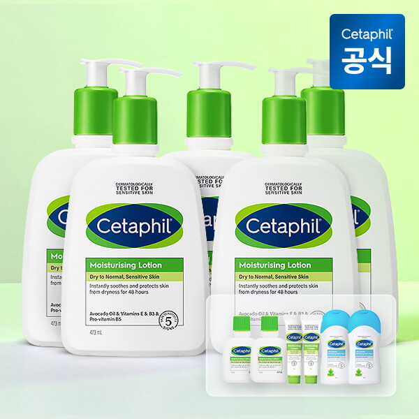 세타필 세타필 모이스춰라이징 로션 473ml 5개+여행용 미니 6개