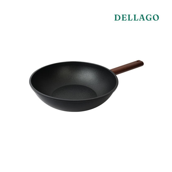 [델라고]★단품★ 오일마스터 주물 IH궁중팬 28cm