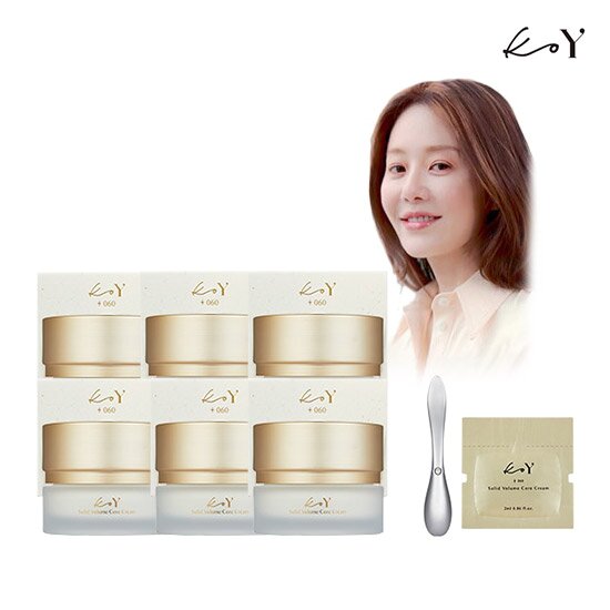 [고현정의 KoY] 매니아 구성 단백질 코어 크림 (크림50ml*6, 쥬얼 마사지볼)