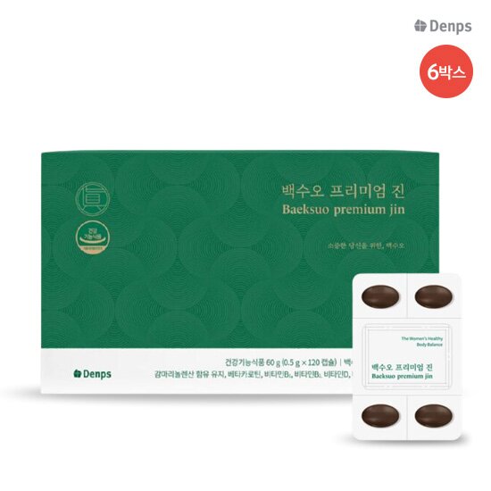 [최유라쇼 단독] 백수오 프리미엄 진 6박스